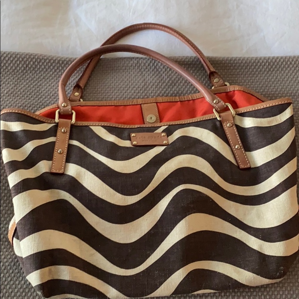 Kate Spade Zebra Print Tote